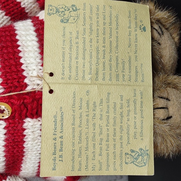 Boyd's Bears "Waldo Bearsworth" 20th Anniversary - Picture 7 of 10